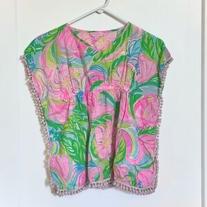 Lily Pulitzer Colorful Top, Swim Coverup